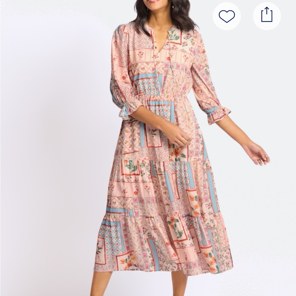 Skies Are Blue Astrid Patchwork Dress